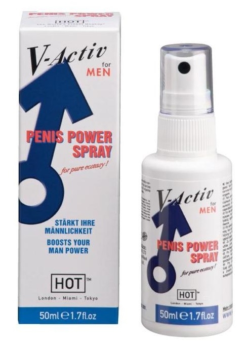 V Activ Men Penis Power Spray